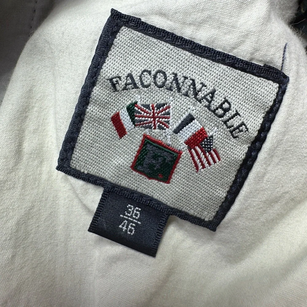 Faconnable trousers mens